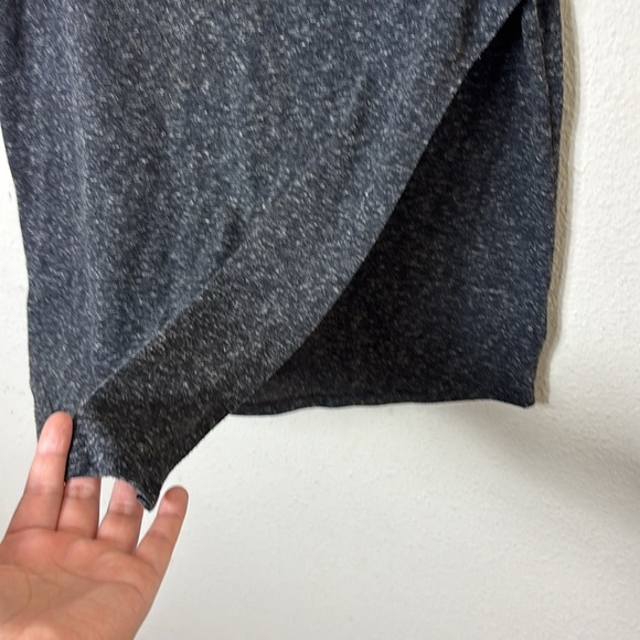 Athleta Activewear Tank Dark Gray Crew Neck Sleeveless Cotton Blend size XS - Picture 4 of 8